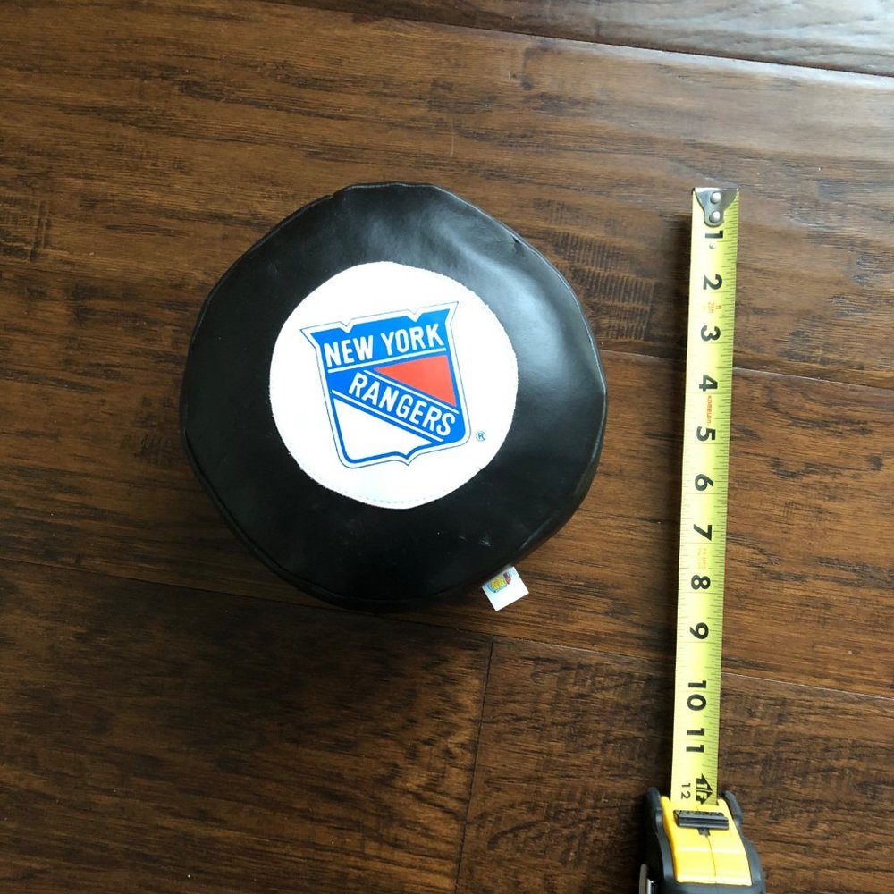 New York Rangers hockey toy puck plush vintage - Picture 1 of 2